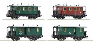 Roco 74062 - H0 4-tlg. Personenzug der KKSTB/BBÖ; Ep. I